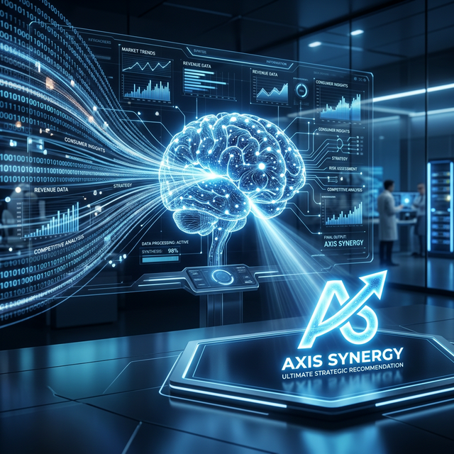 IA analysant des données B2B pour recommander une marque